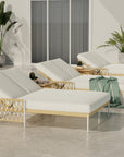 Nantucket Outdoor Double Chaise Lounge