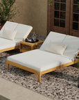 Charleston Outdoor Double Chaise Lounge