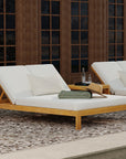 Charleston Outdoor Double Chaise Lounge