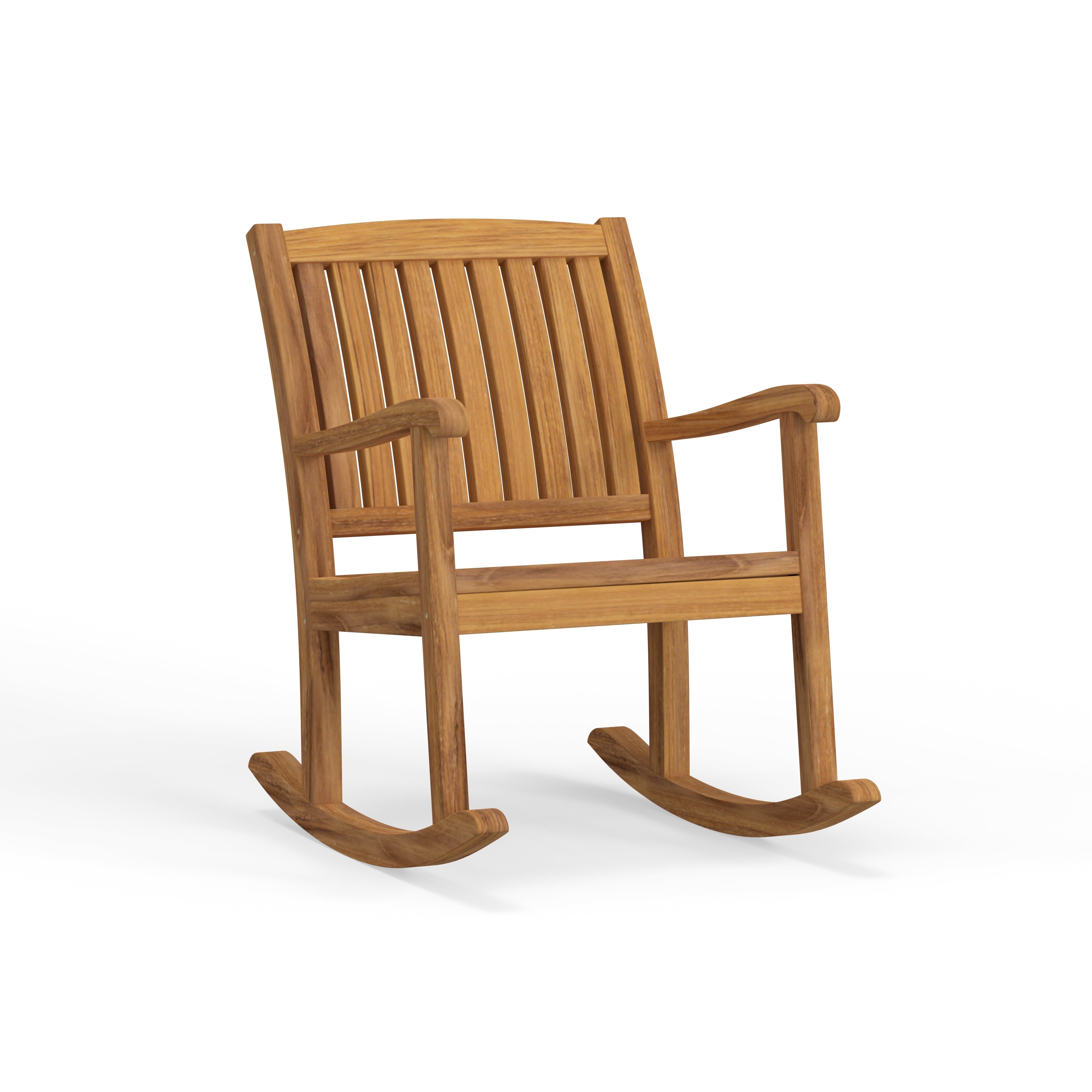 Best Luxury Teak Outdoor Rocking Chair - Harbor Classic