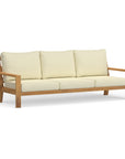 Teak Swivel Rocker Couch Set