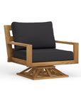 Outdoor Teak Swivel Seating Set