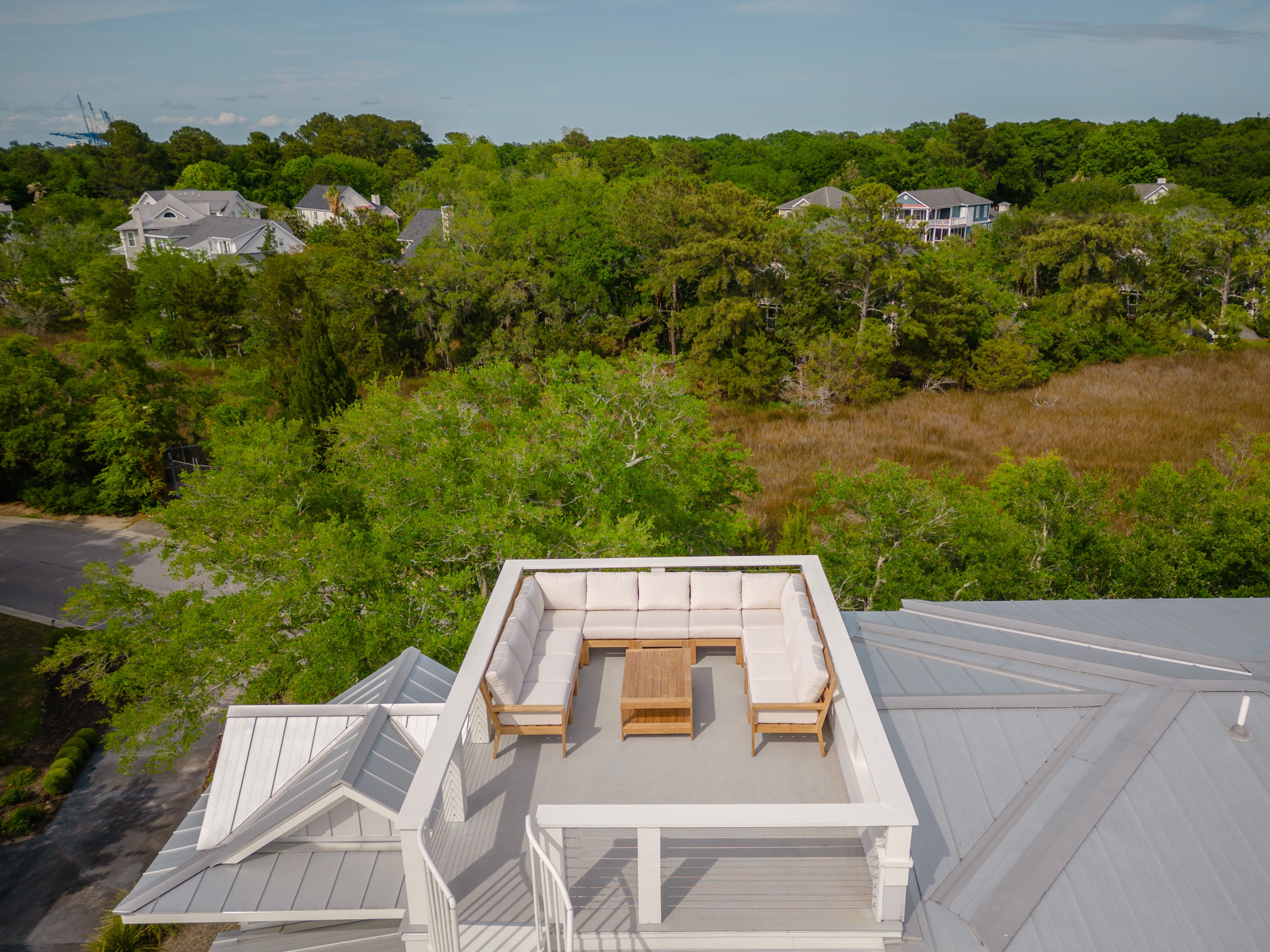 Teak Outdoor Furniture In Charleston