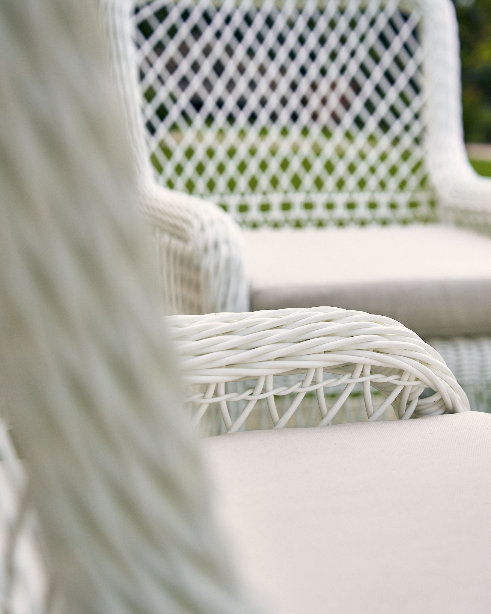 Handcrafted Wicker Porch Chair