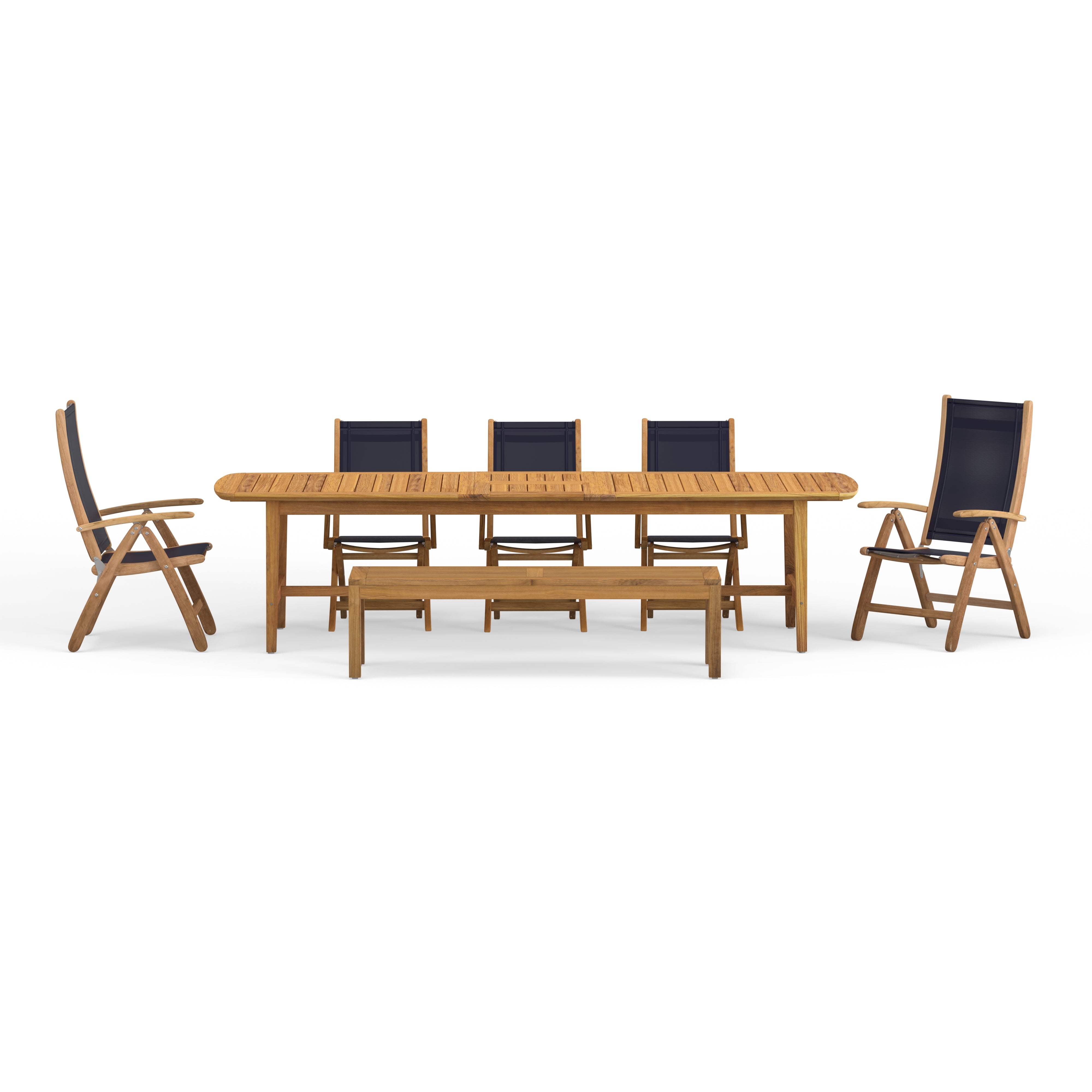 12 Person Teak Dining Set