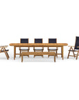 12 Person Teak Dining Set