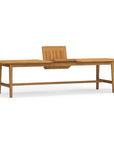 Best Quality Teak Extension Dining Table With Hidden Leaf