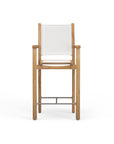 Luxury Teak Outdoor Bar Stool by Harbor Classic