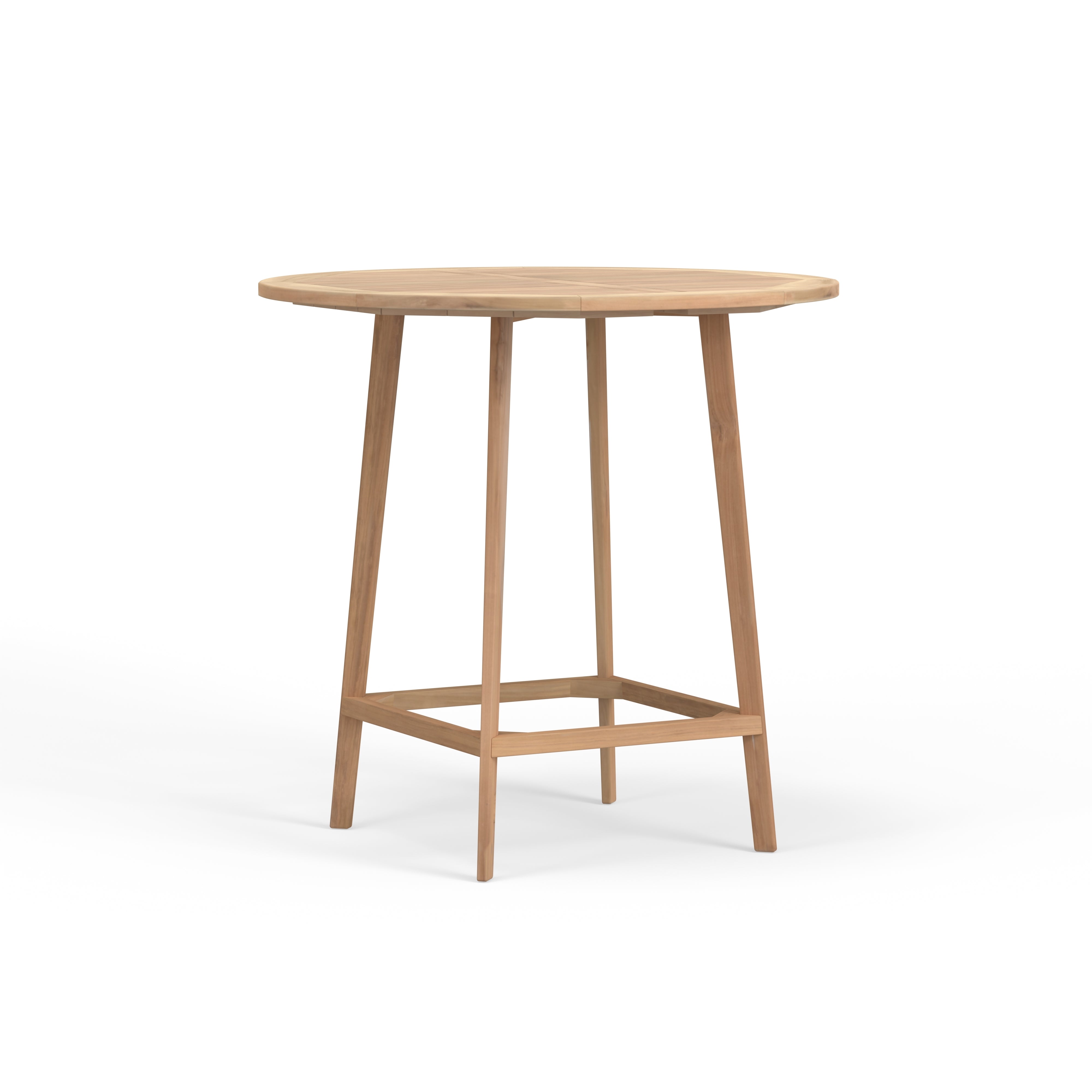 Teak Barstool Set