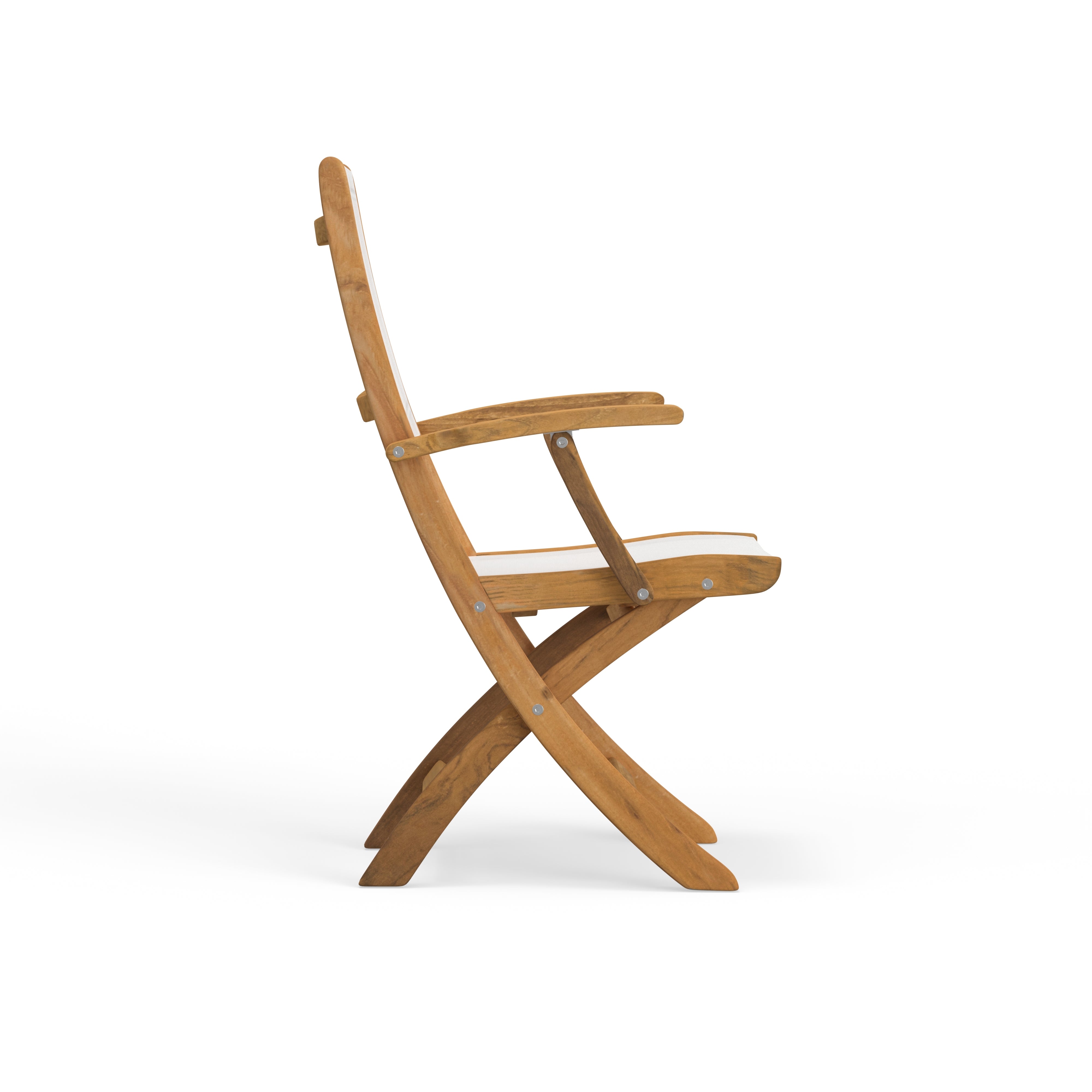 Best Teak & Sling Outdoor Chair