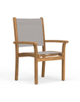 Teak Stacking Dining Arm Chair