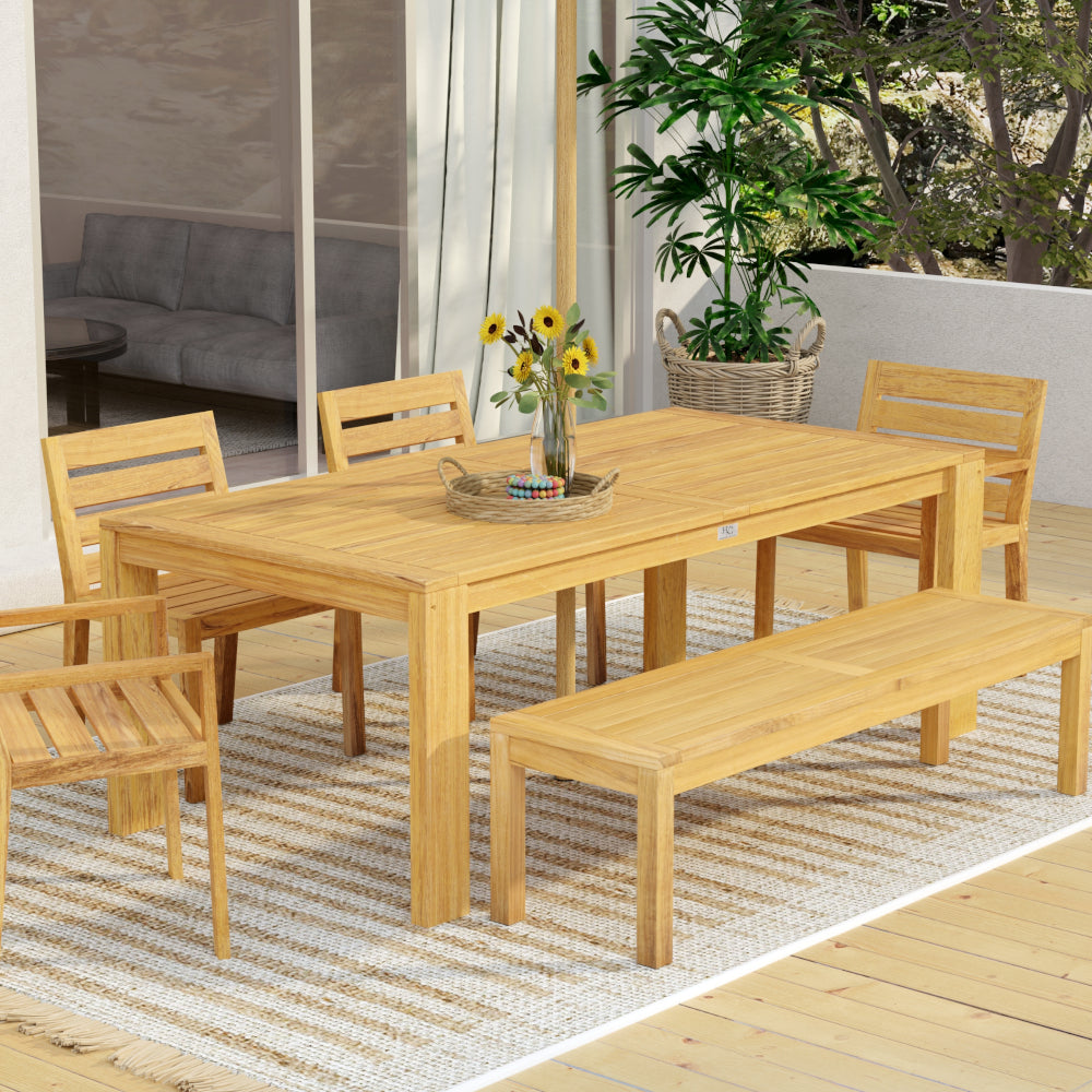 Charleston 63&quot; 6-Piece Dining Set