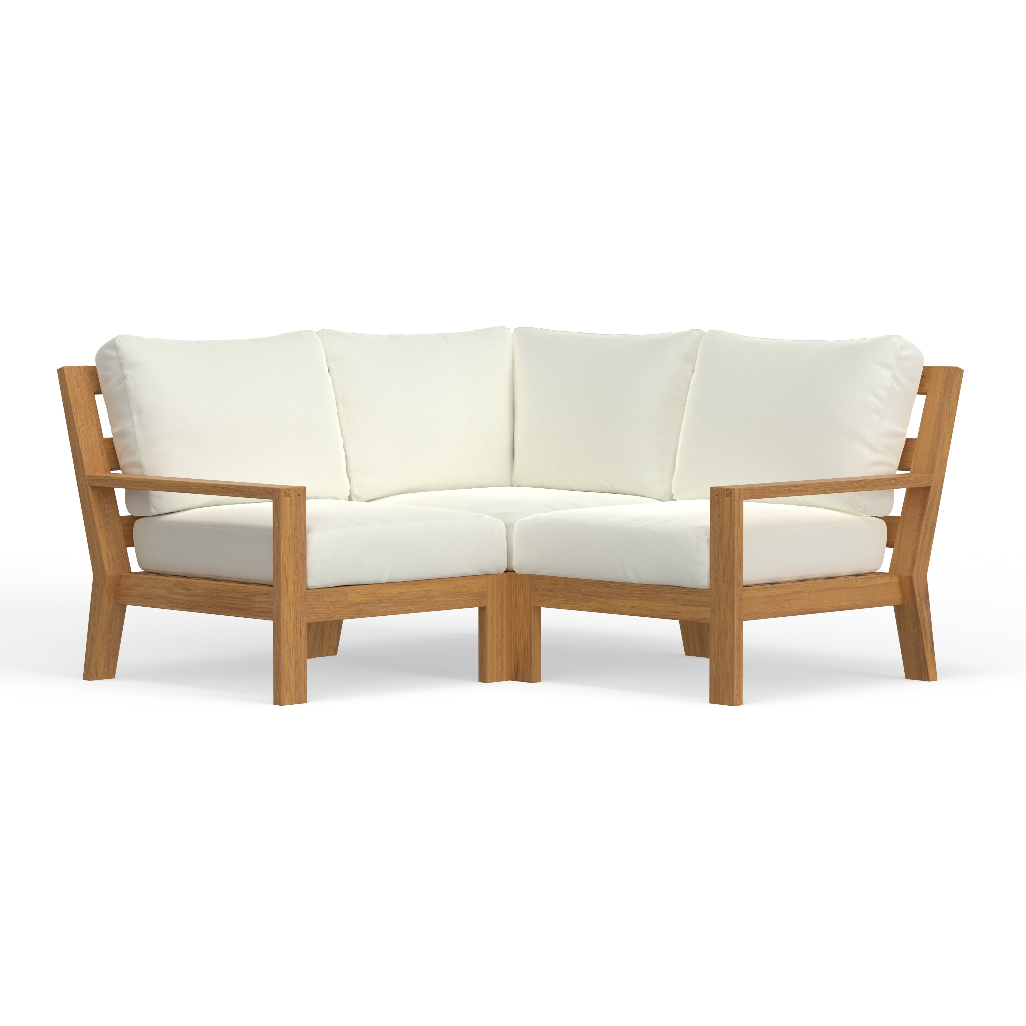 Luxury Teak Sectional 