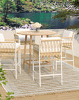 Nantucket 5-Piece Bar Table Set