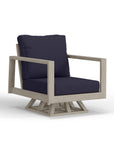 Luxury Outdoor Teak Swivel Rocker