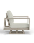 Gray Teak Chair That Swivels