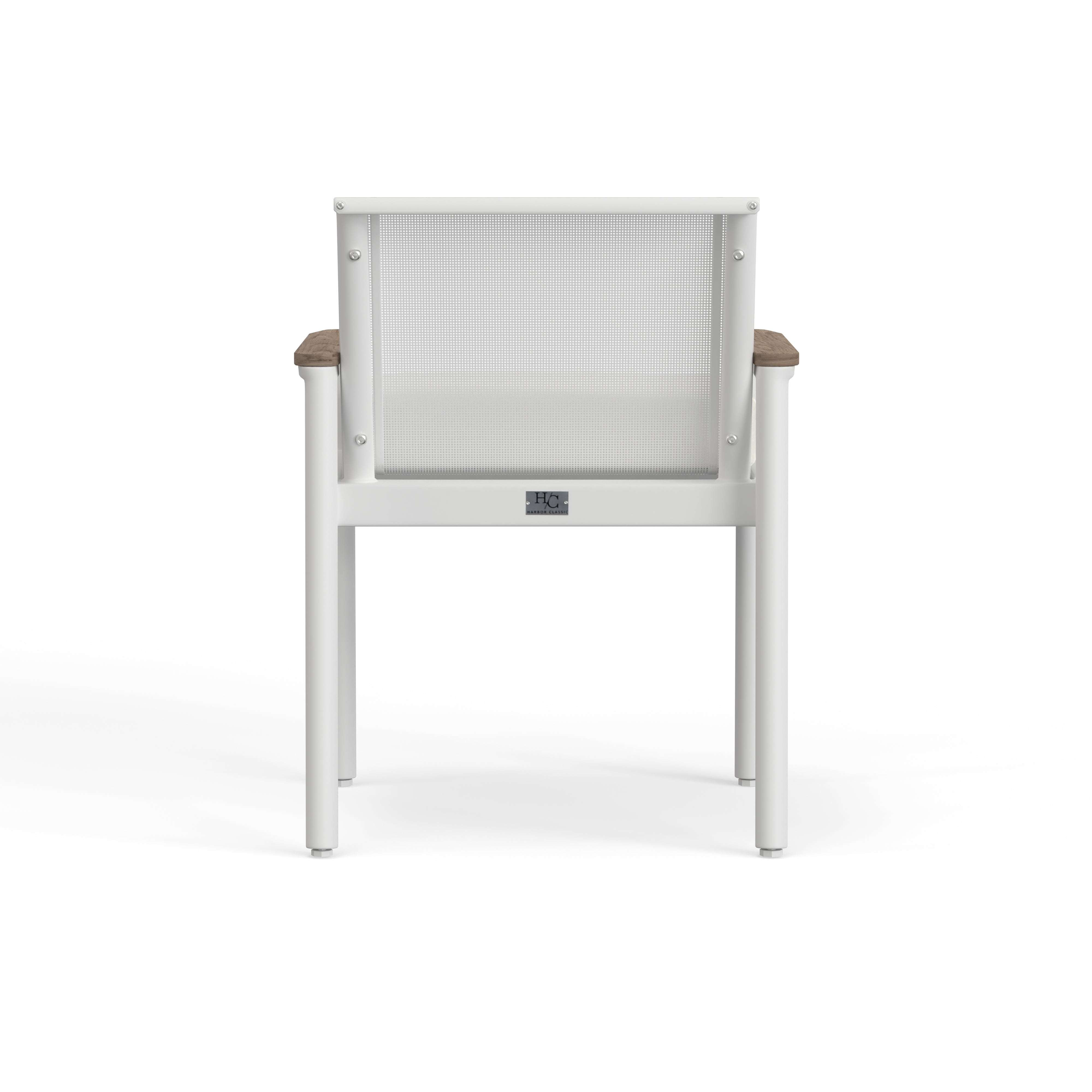 Best Quality White Aluminum Dining Chair