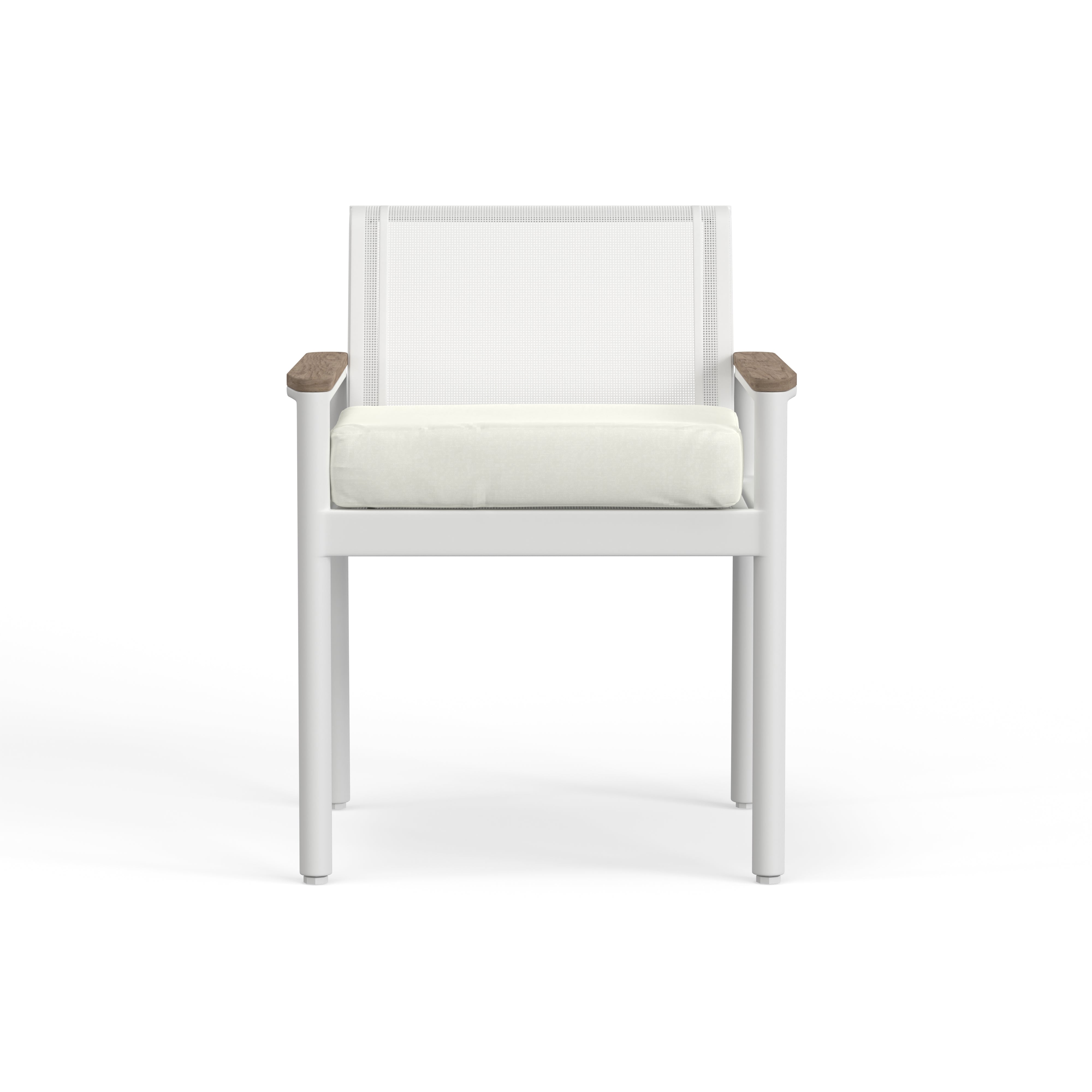 White Outdoor Dining Chair