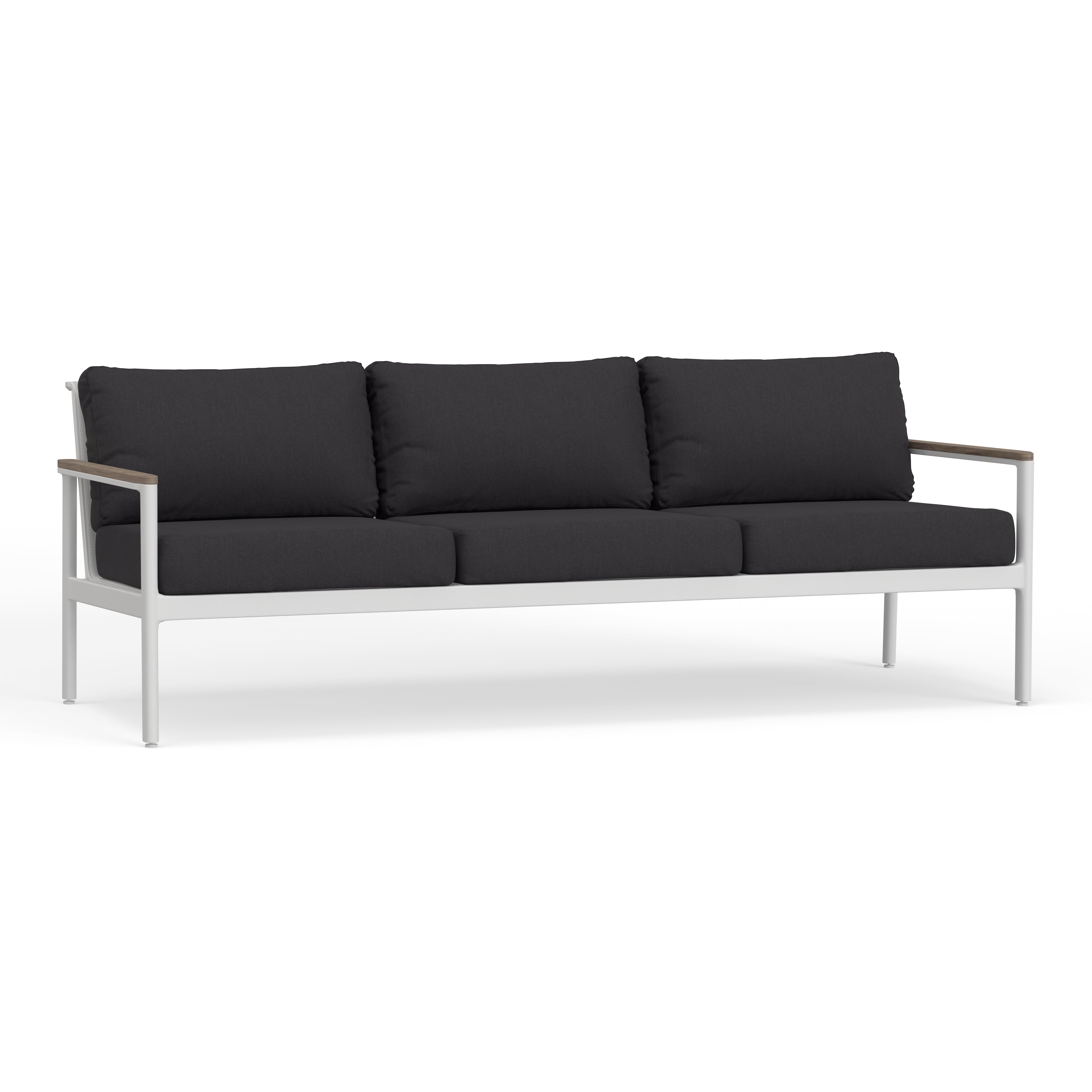 Most Comfortable White Aluminum Sofa