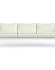 White Metal Outdoor Sofa