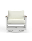 Best White Metal Swivel Chair