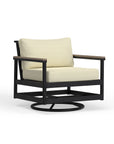 Savannah Outdoor Swivel Club Chair