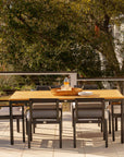 Luxury Outdoor Aluminum Dining Set