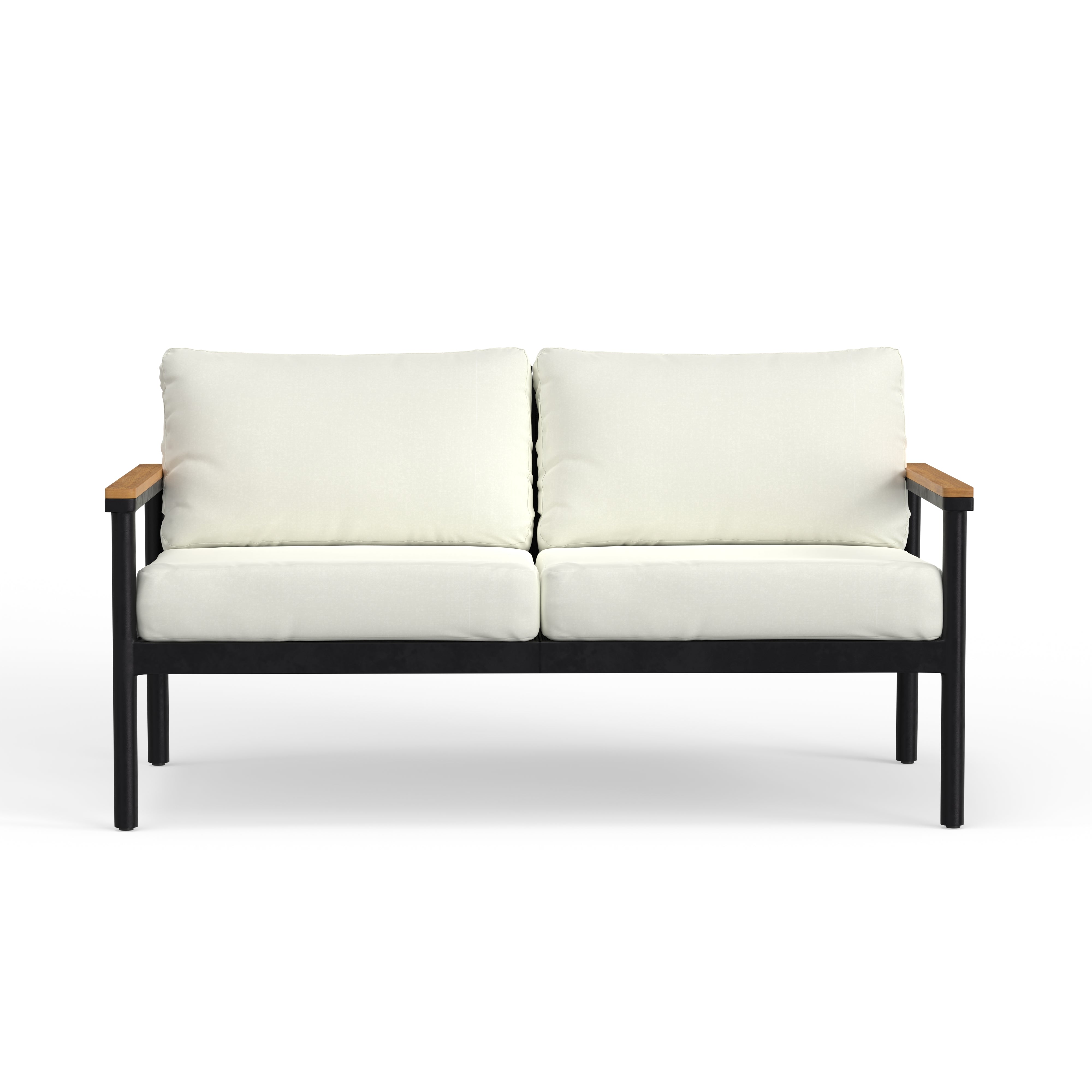 Best Quality Black Outdoor Loveseat