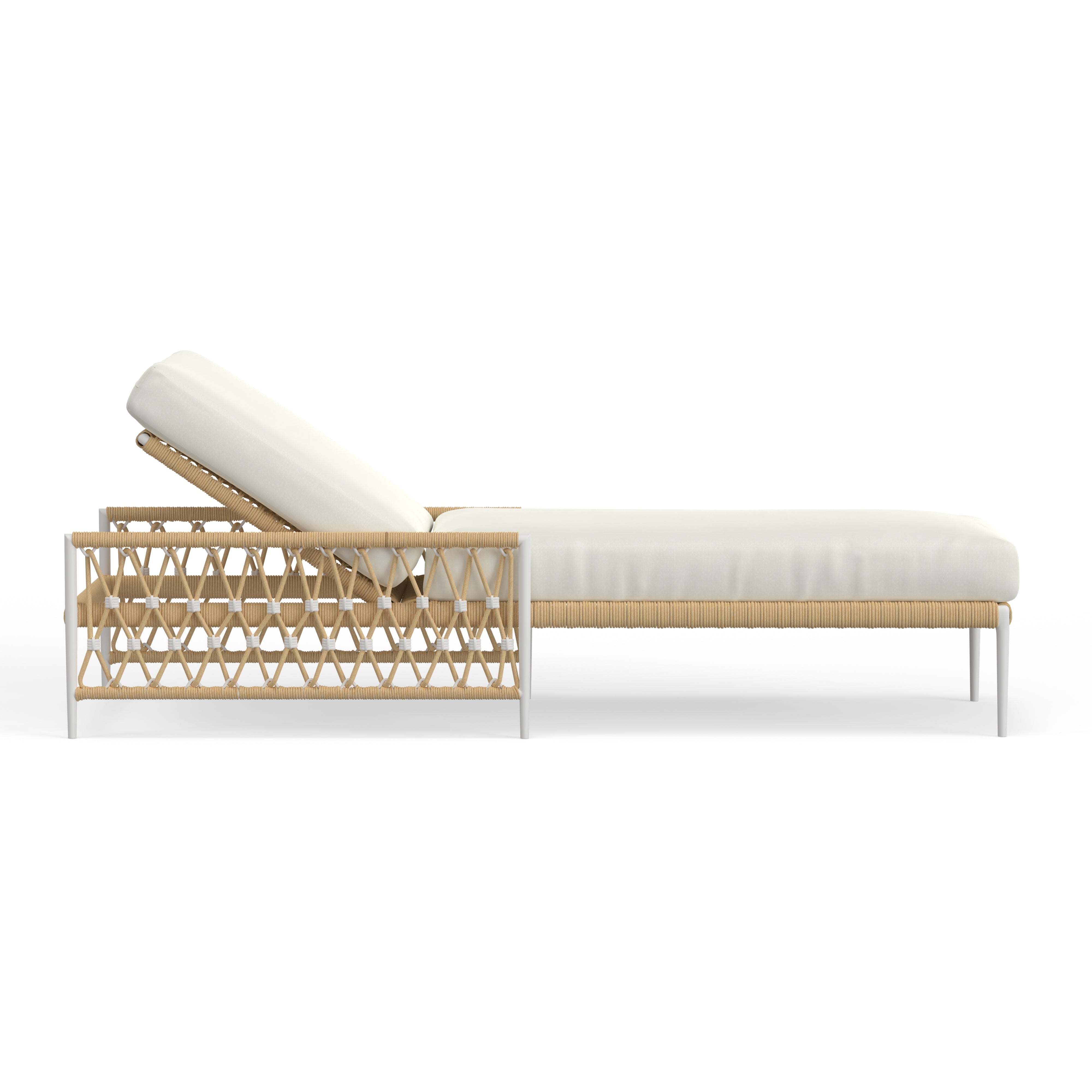 Most Durable Outdoor White Aluminum Chaise Lounge