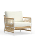 Best White Aluminum & Rope Outdoor Chair