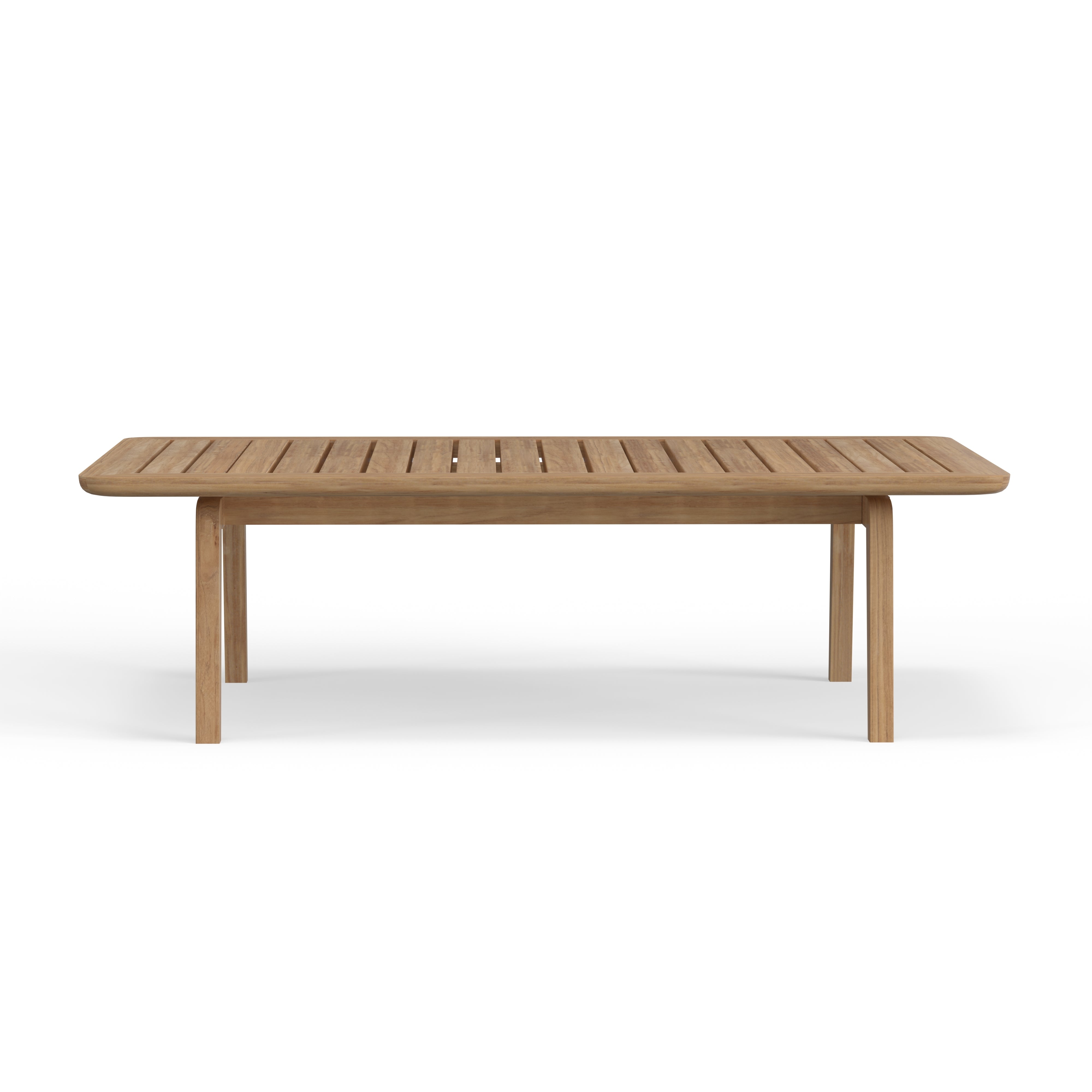 Best Quality Outdoor Teak Soft Edge Coffee Table