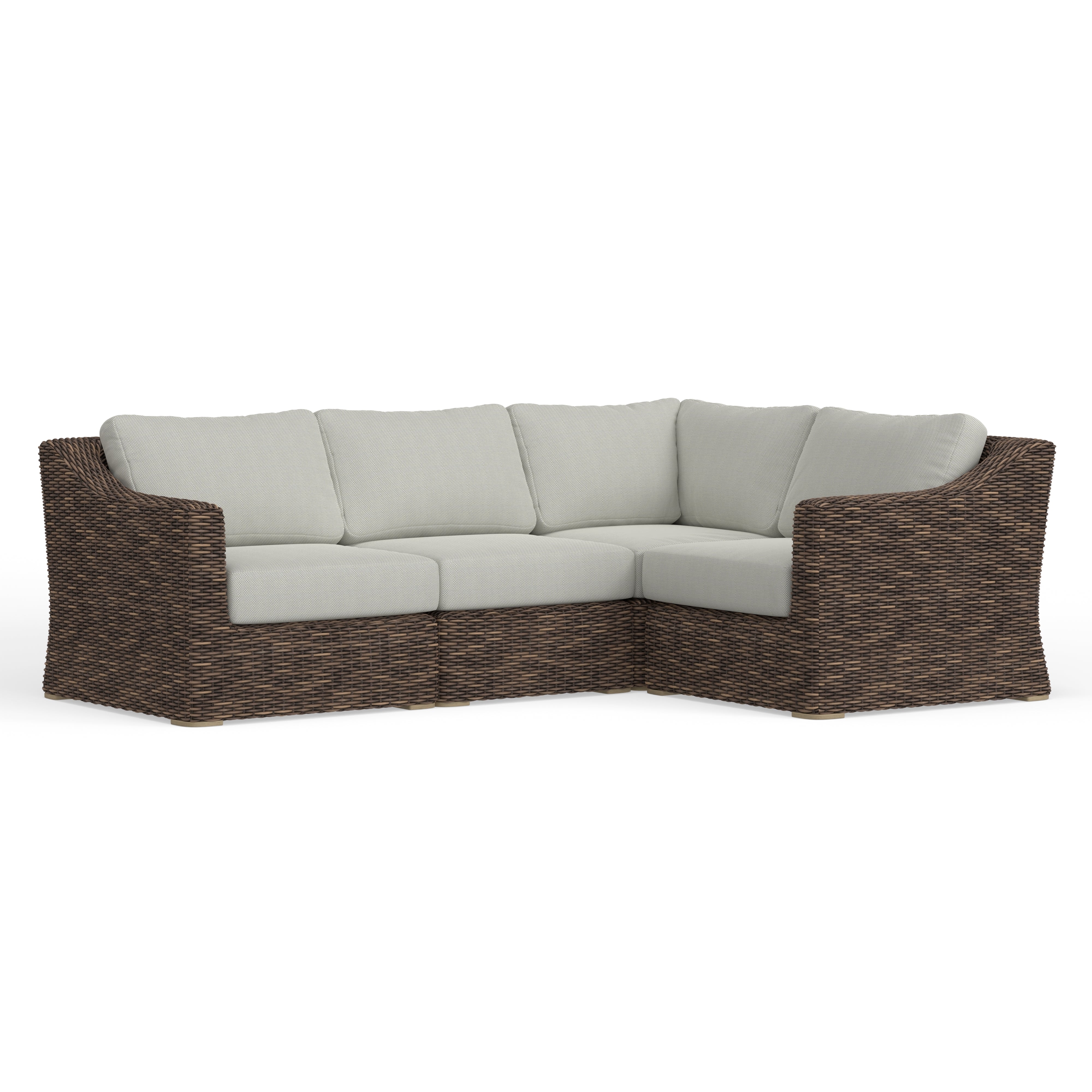 Expandable Wicker Sofa