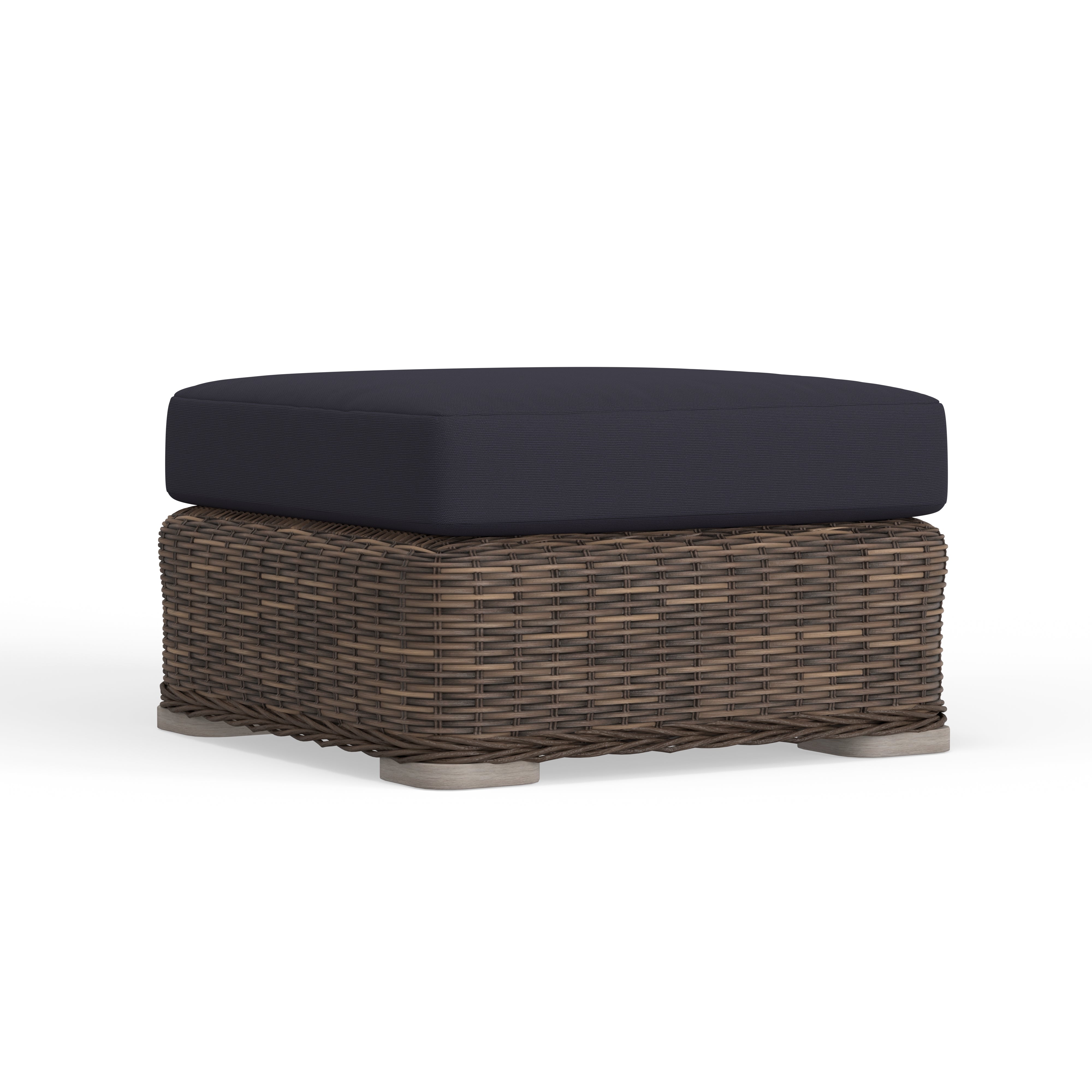 Highest Quality Outdoor Wicker Ottoman