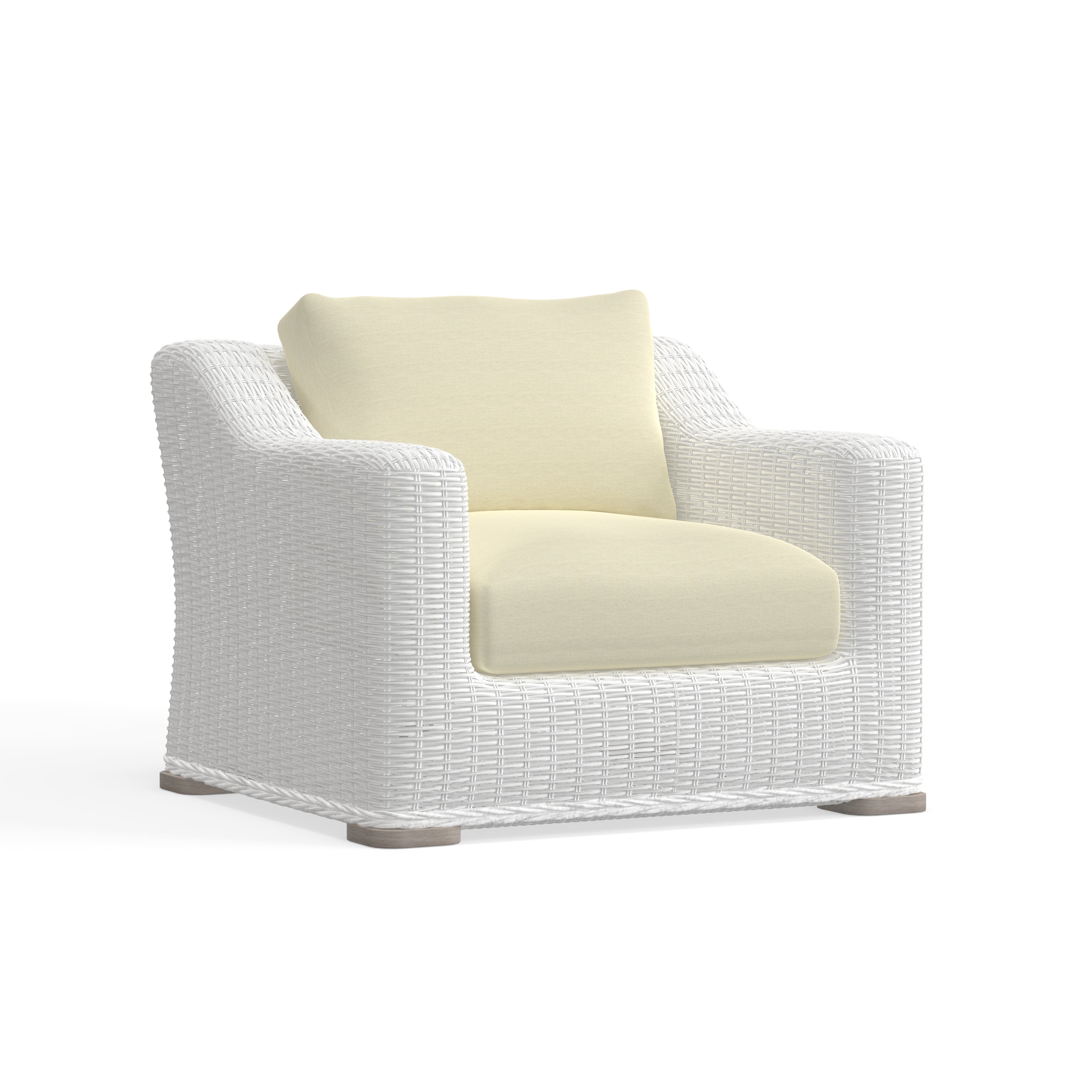 Patio Wicker Club Chair