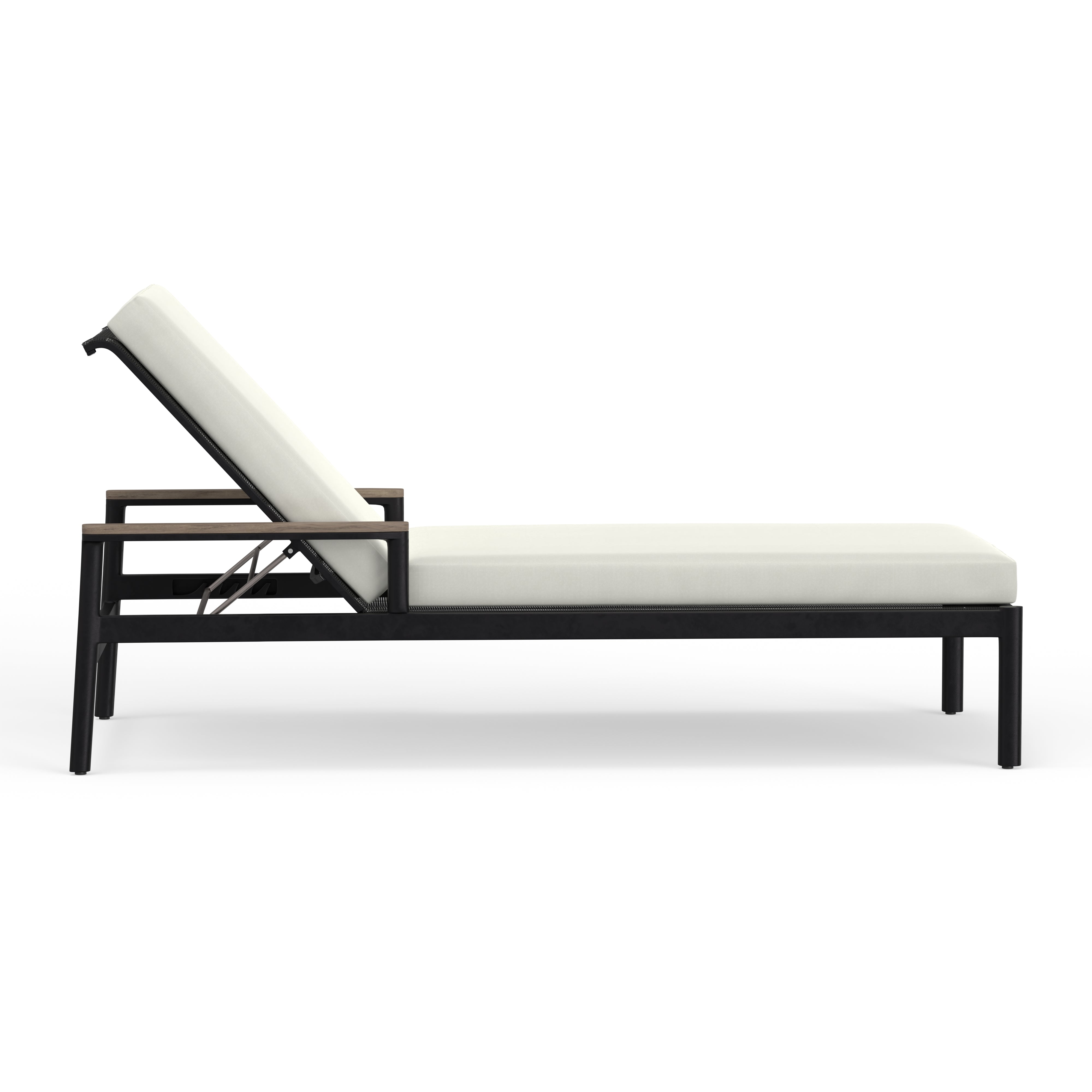 Luxury Outdoor Aluminum Chaise Lounge