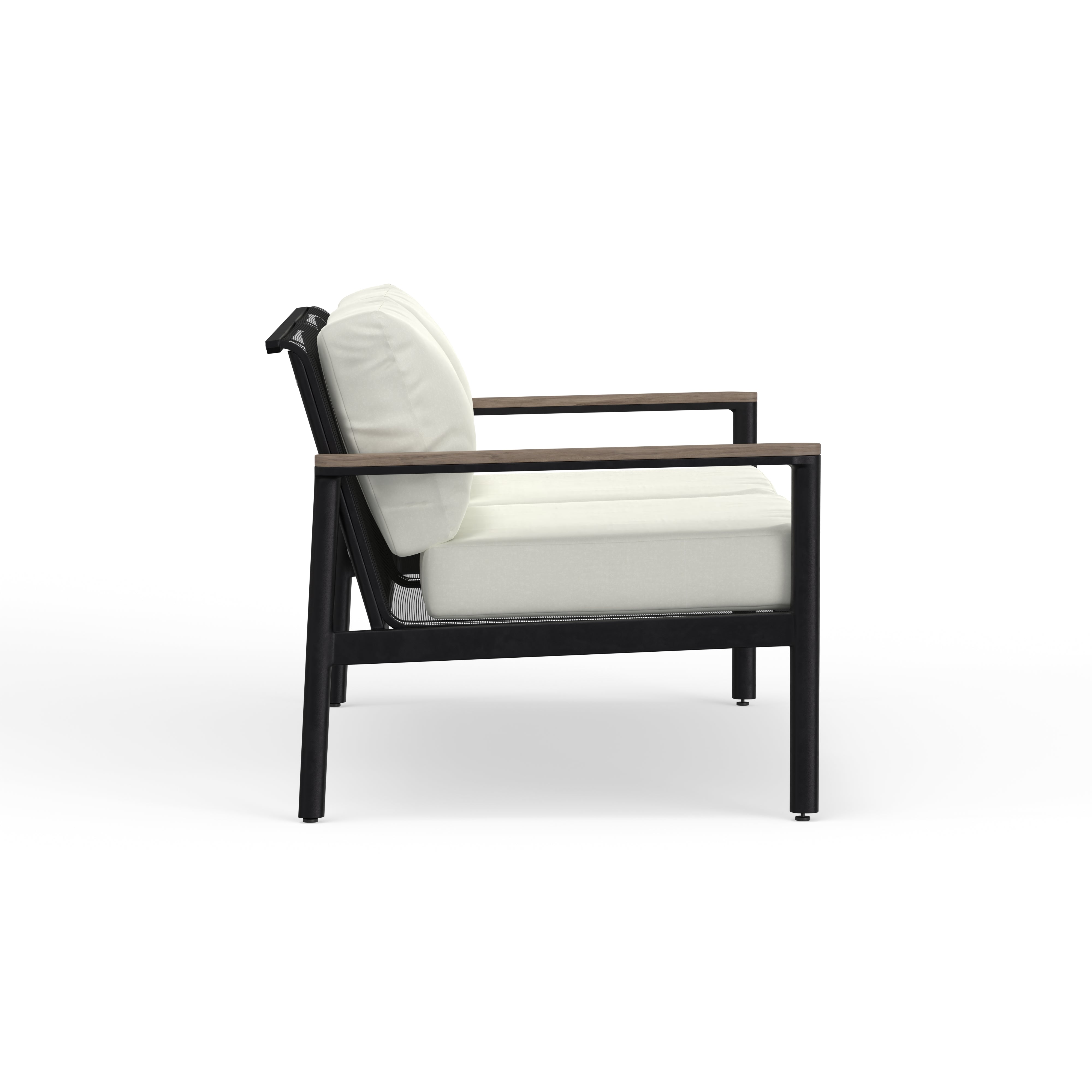 Powder coated Aluminum outdoor loveseat