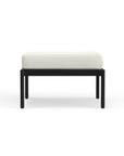 Nicest Black Aluminum Outdoor Ottoman