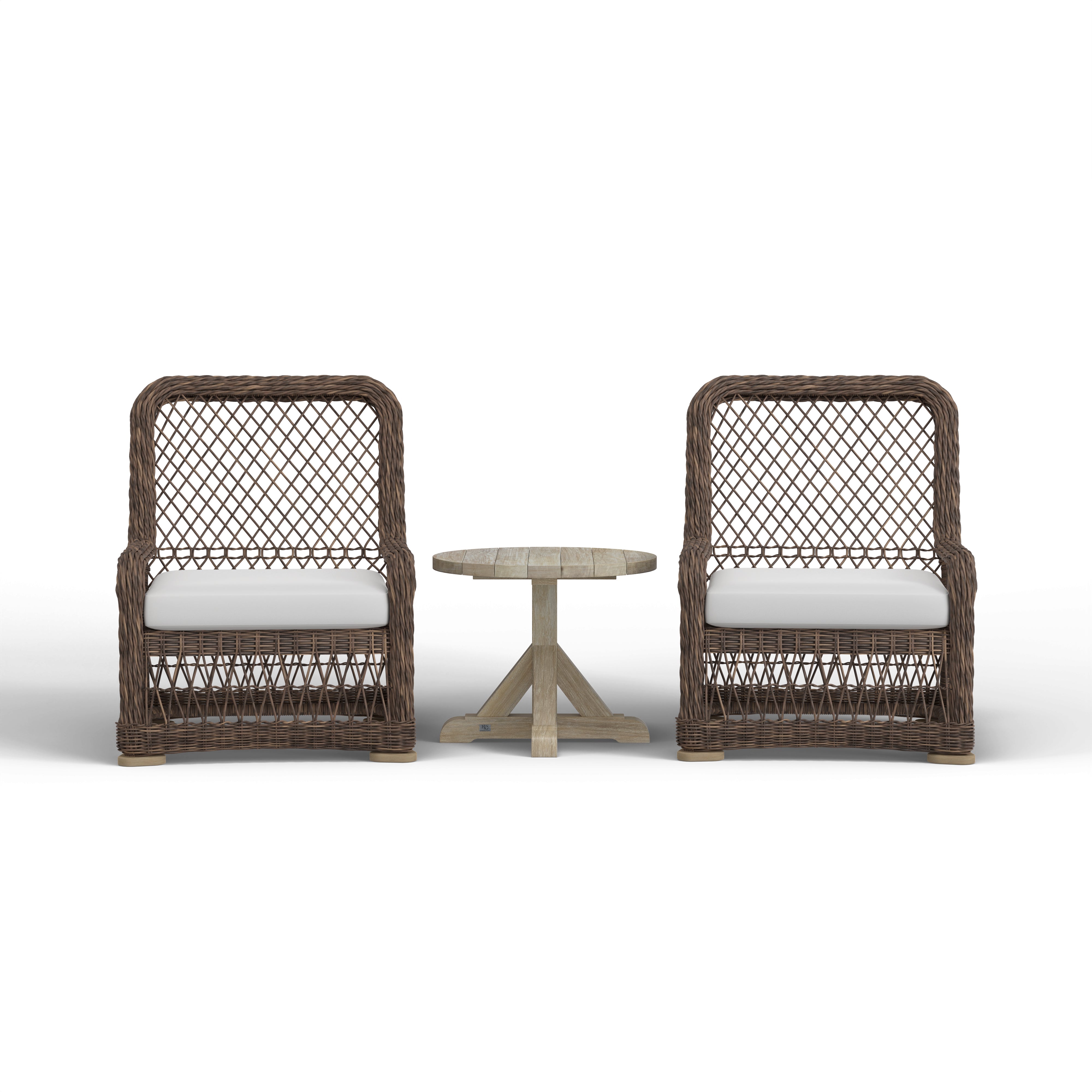 Megan Stokes Backyard Wicker Chairs