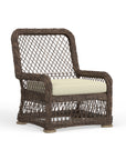 Brown Wicker Porch Chair