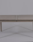 Gray Teak Outdoor Extension Dining Table Video