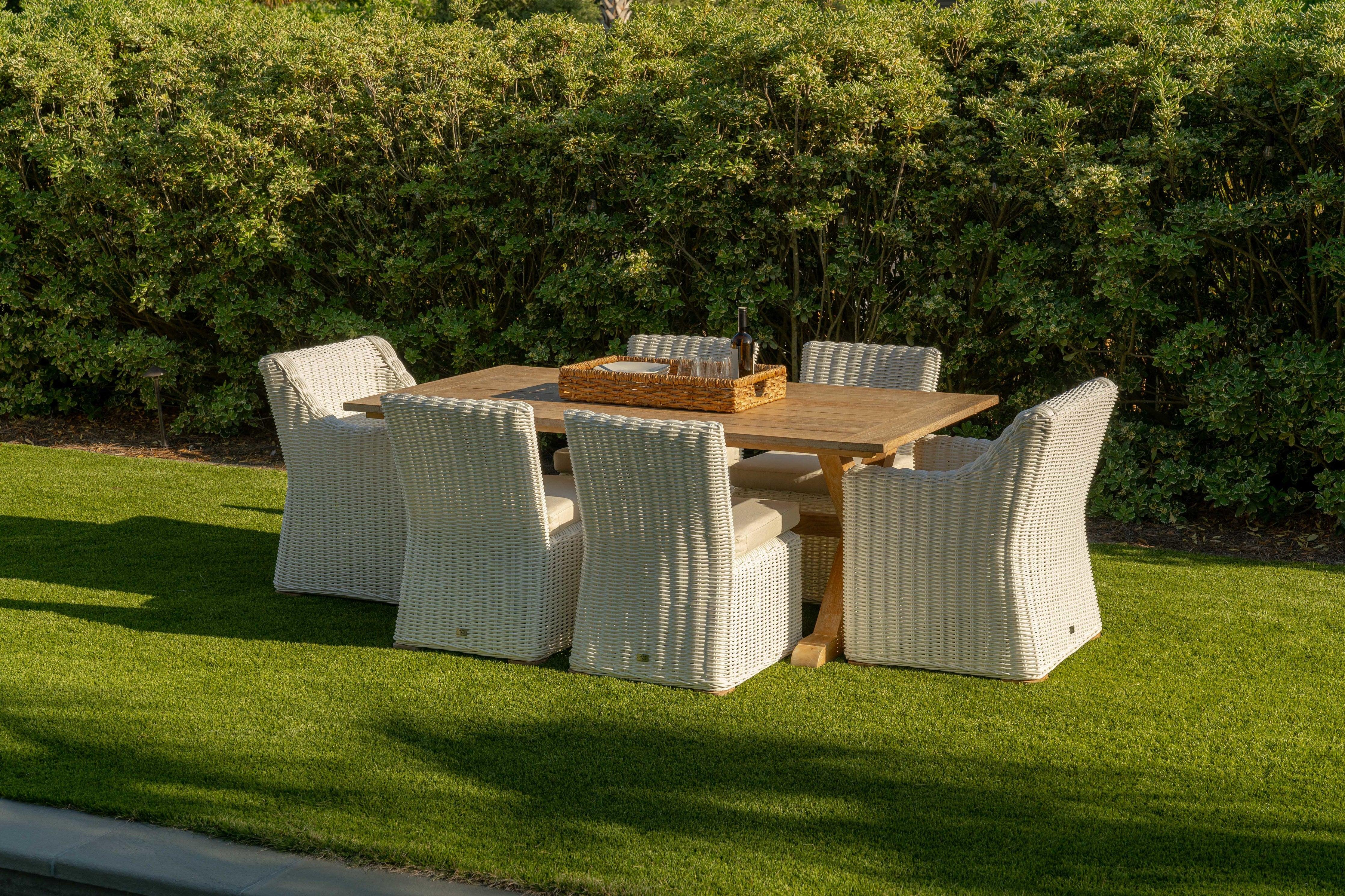 Outdoor Trestle Dining Table