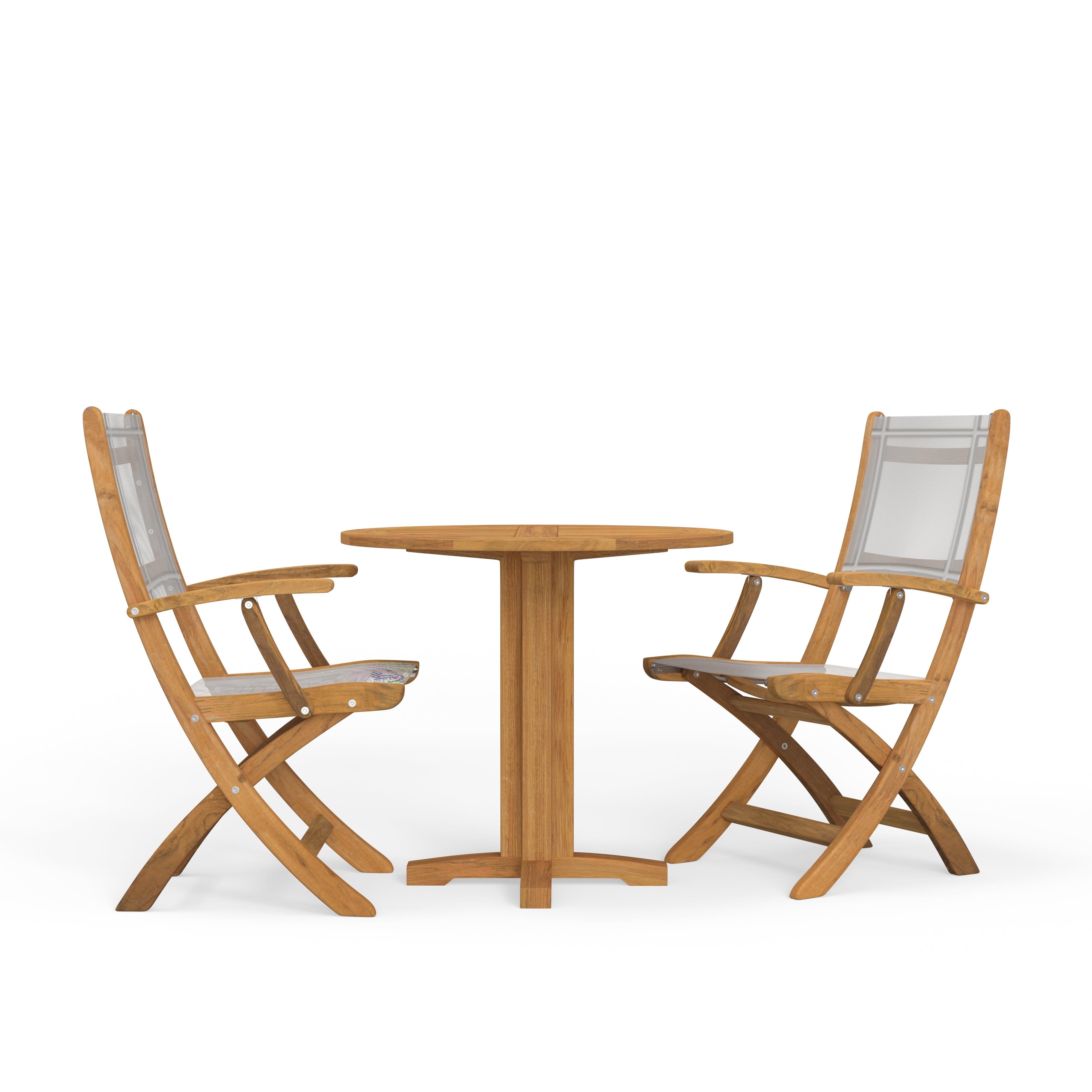 Best Quality Outdoor Wood Table and Chair Dining Set