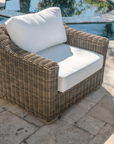 Modern Three Piece Luxury Outdoor Wicker Set