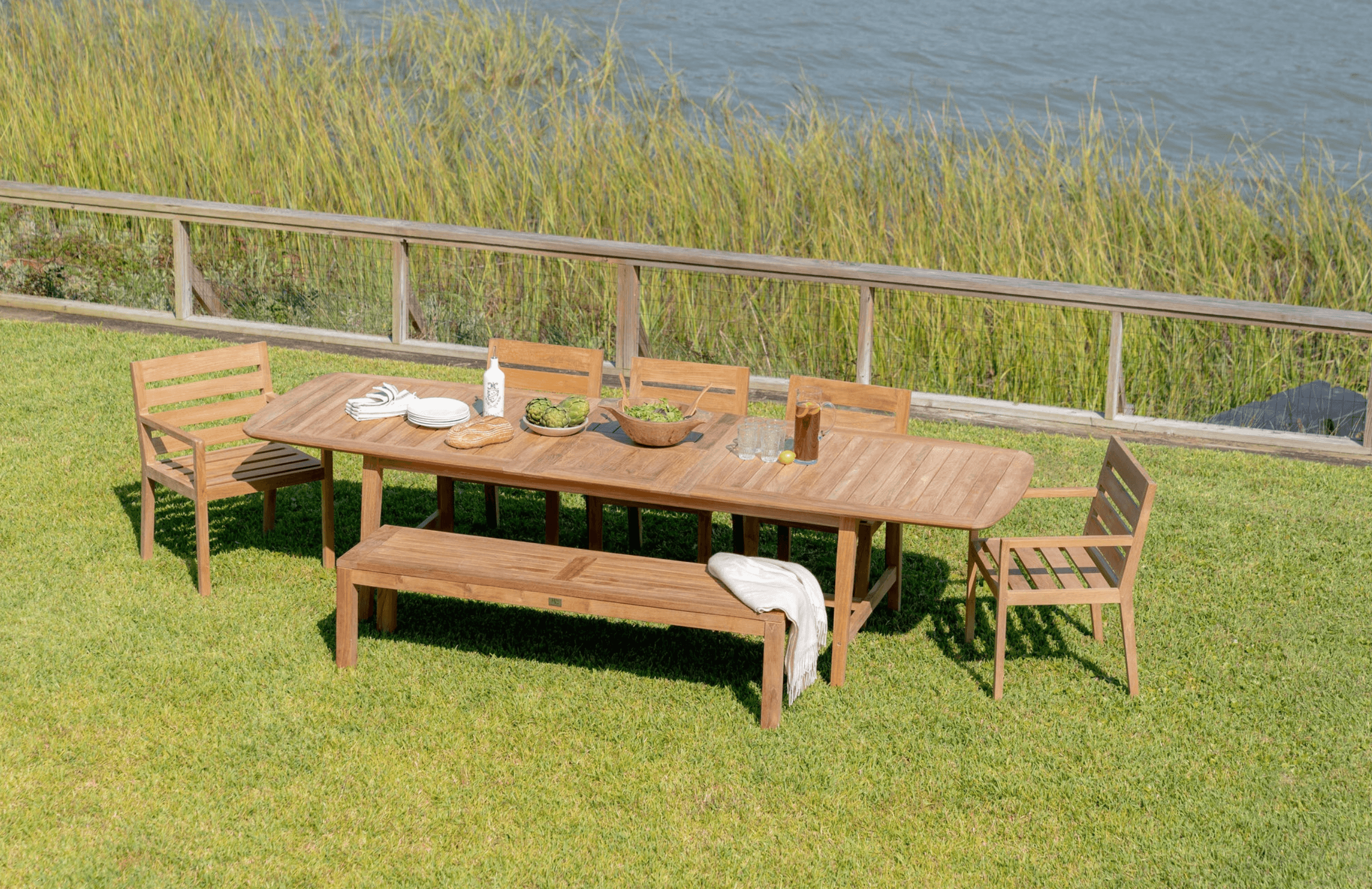 Most Beautiful Outdoor Teak Wood Dining Set