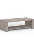 Weathered Grey Teak Outdoor Coffee Table