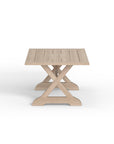 Grey Outdoor Teak Dining Table